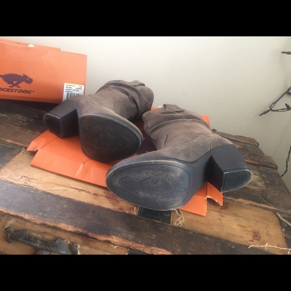 Rocket dog faux leather ankle boots - Picture 5 of 7